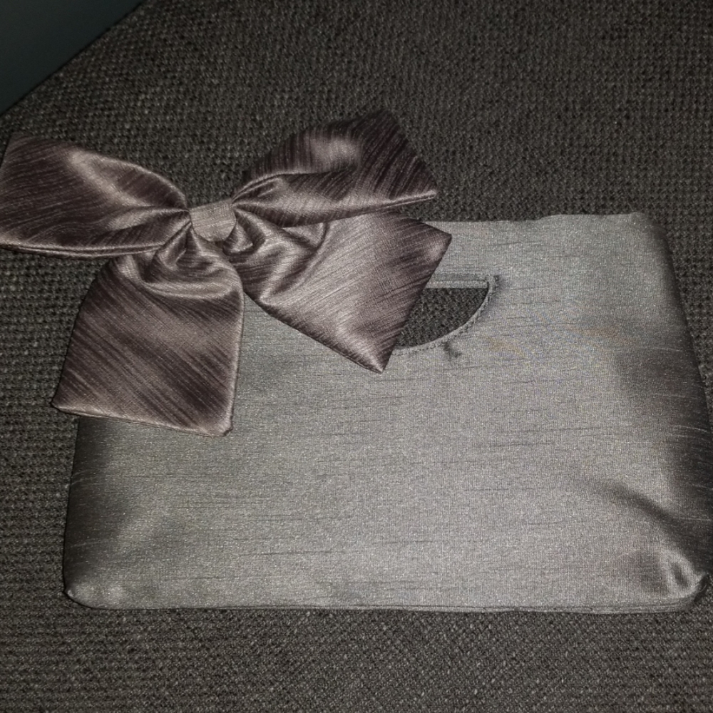 Grey Small Clutch from Dessy Group